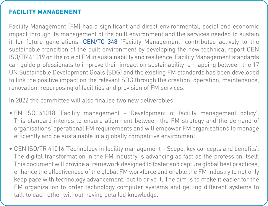 Facility Management Facility Management (FM) has a significant and direct environmental, social and economic impact t   