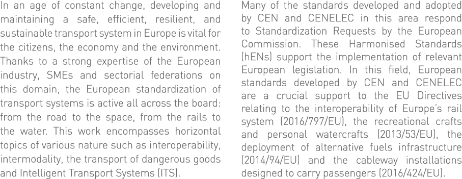 In an age of constant change, developing and maintaining a safe, efficient, resilient, and sustainable transport syst   