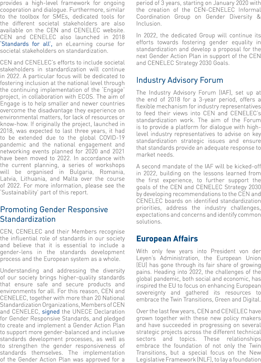 provides a high-level framework for ongoing cooperation and dialogue  Furthermore, similar to the toolbox for SMEs, d   