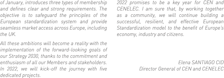 of January, introduces three types of membership and defines clear and strong requirements  The objective is to safeg   