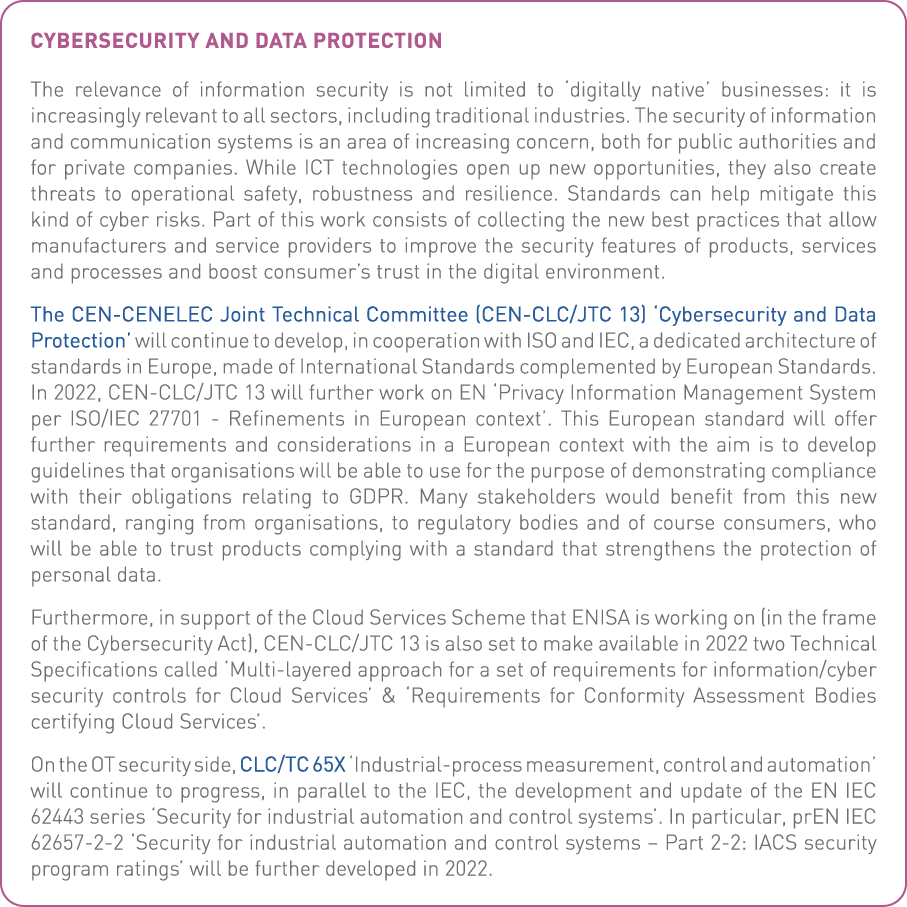 Cybersecurity and Data Protection The relevance of information security is not limited to  digitally native  business   
