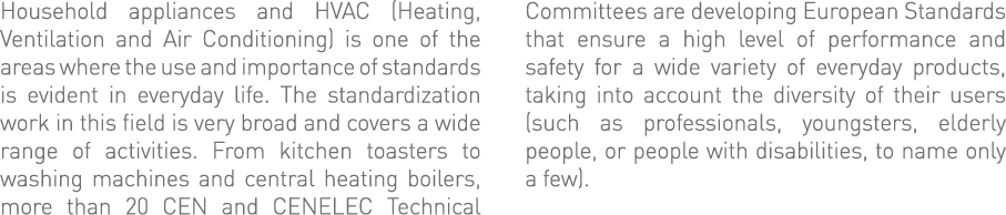 Household appliances and HVAC (Heating, Ventilation and Air Conditioning) is one of the areas where the use and impor   