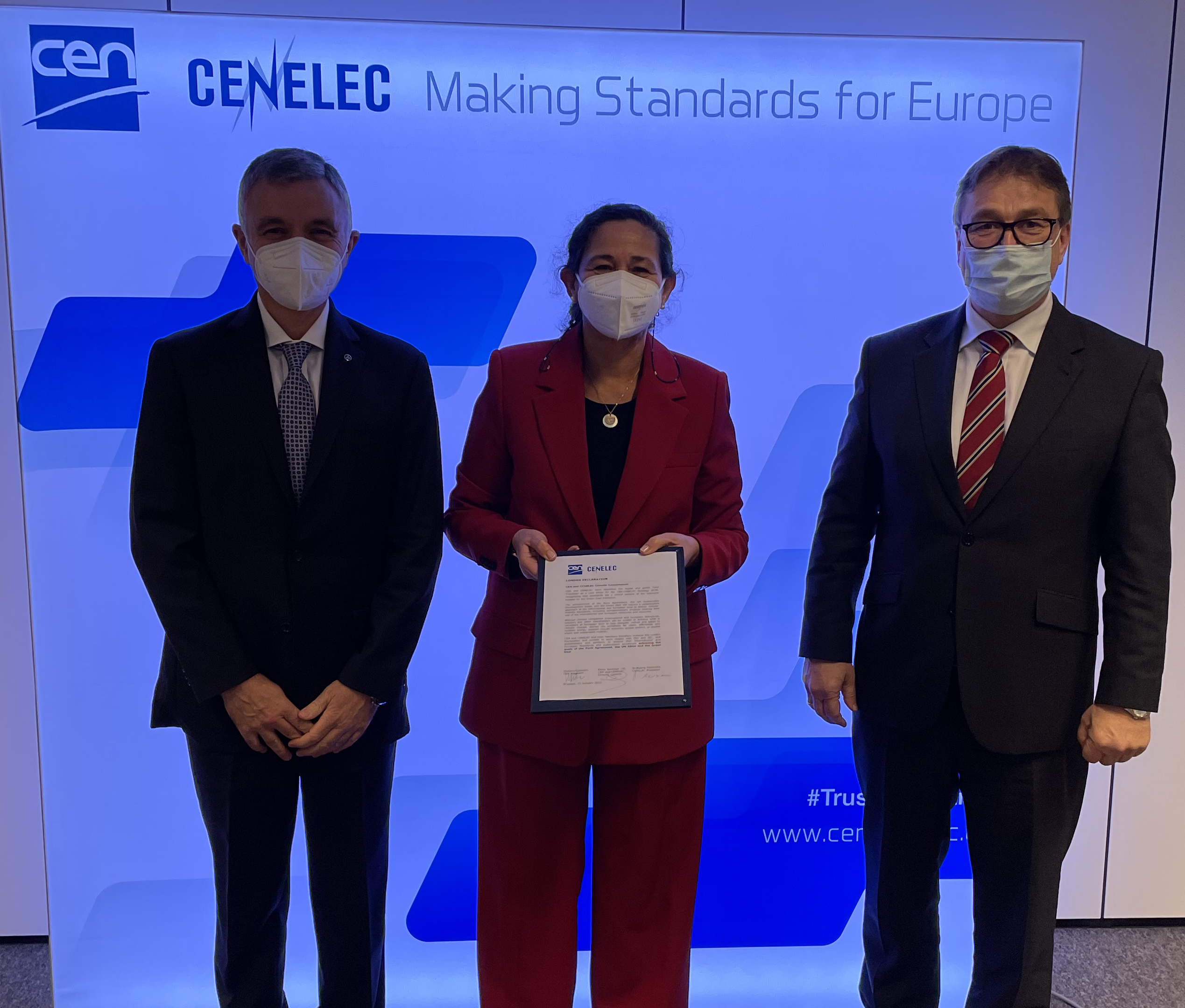 Standards for the Climate: CEN and CENELEC signed the London ...